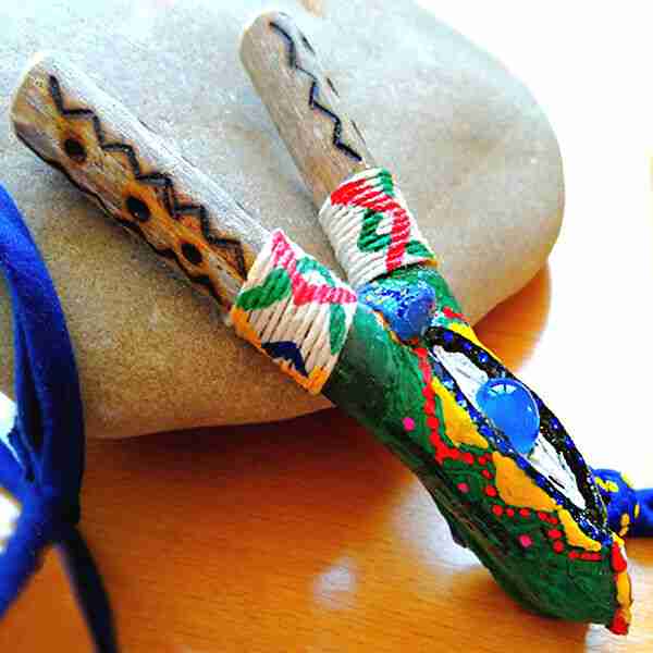 Kuripe Reptil Occhio/Perla